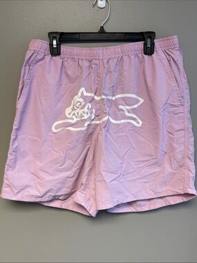ICECREAM Running Dog Swim Trunks Shorts Pink Nylon Men's 2XL Pharrell